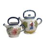 Antique French Painted Pot