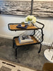 Vintage Industrial Bar Cart