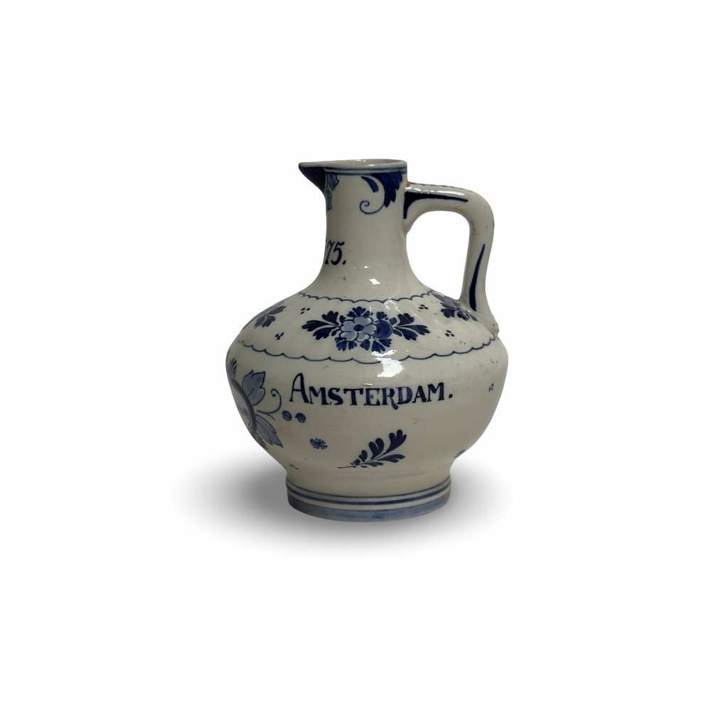 Antique Dutch Delft Pitcher