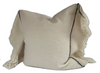 Makun Manta Pillow - White/Black