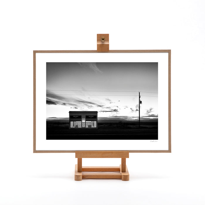 Prada Marfa On Easel