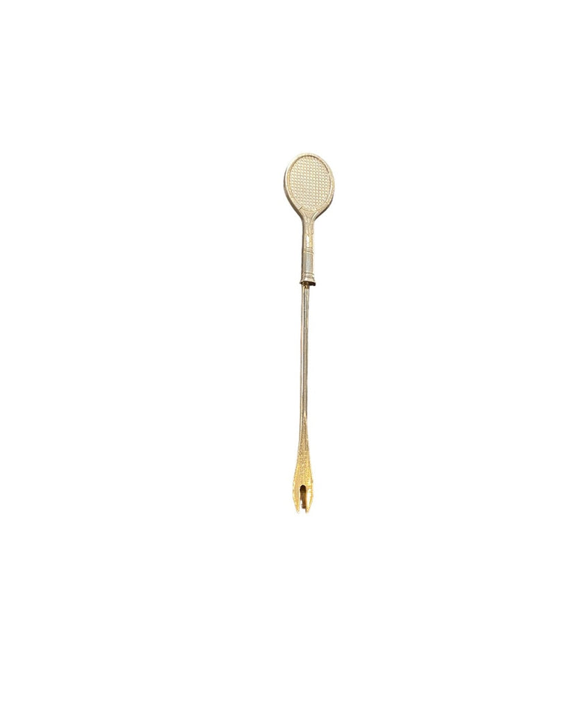 Vintage Tennis Hors d'Oeuvres Forks in Cup