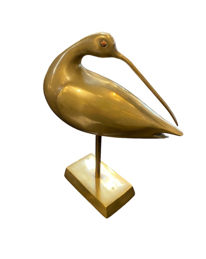 Antique Brass Bird