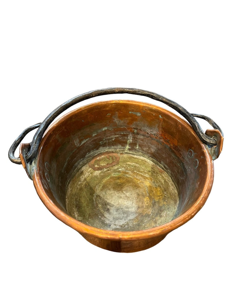 Antique French Marmalade Copper Pot