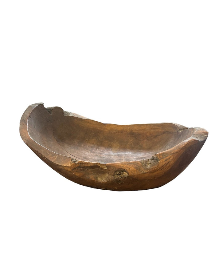 Antique French Root Bowl