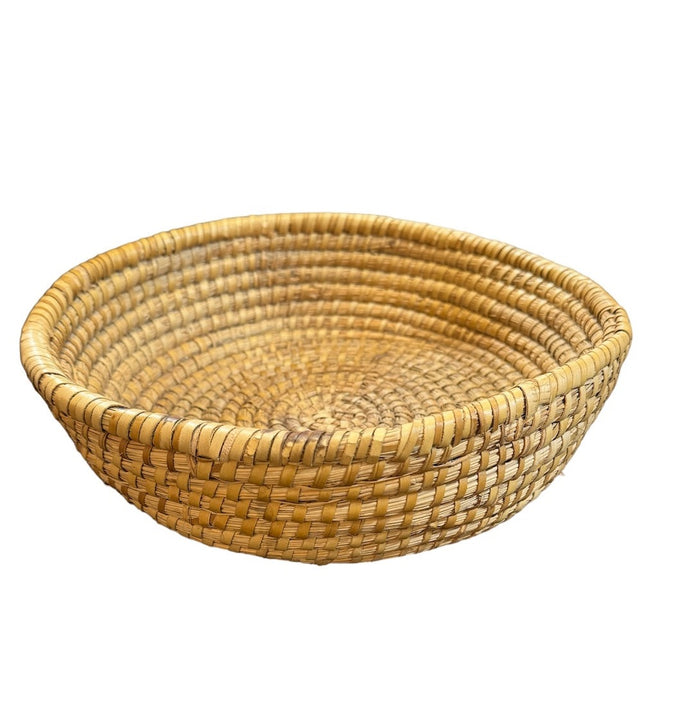 Antique French Handwoven Basket