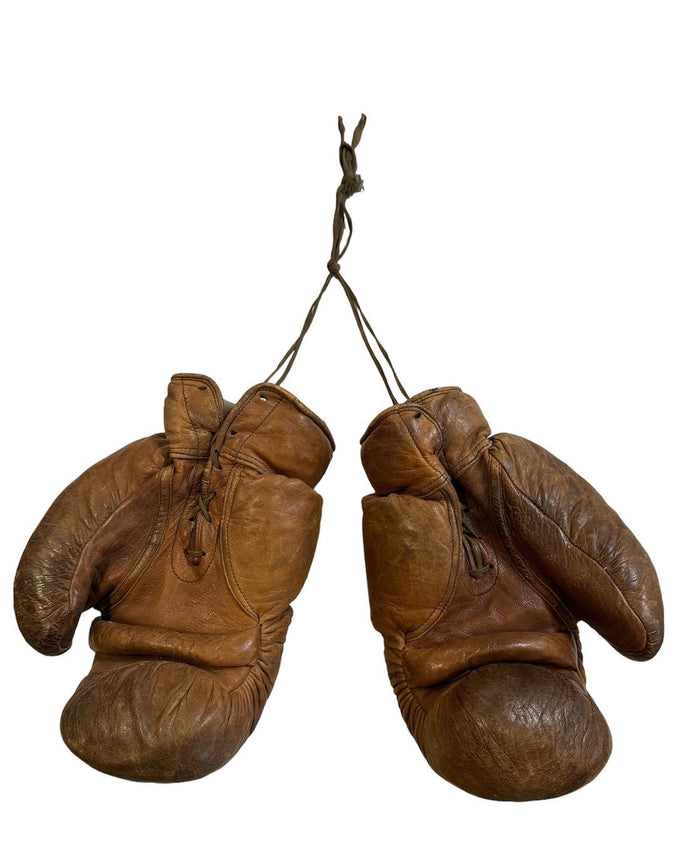 Vintage French Boxing Gloves