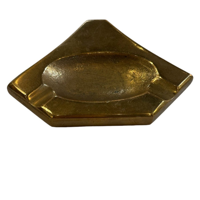 Vintage French Brass Ashtray