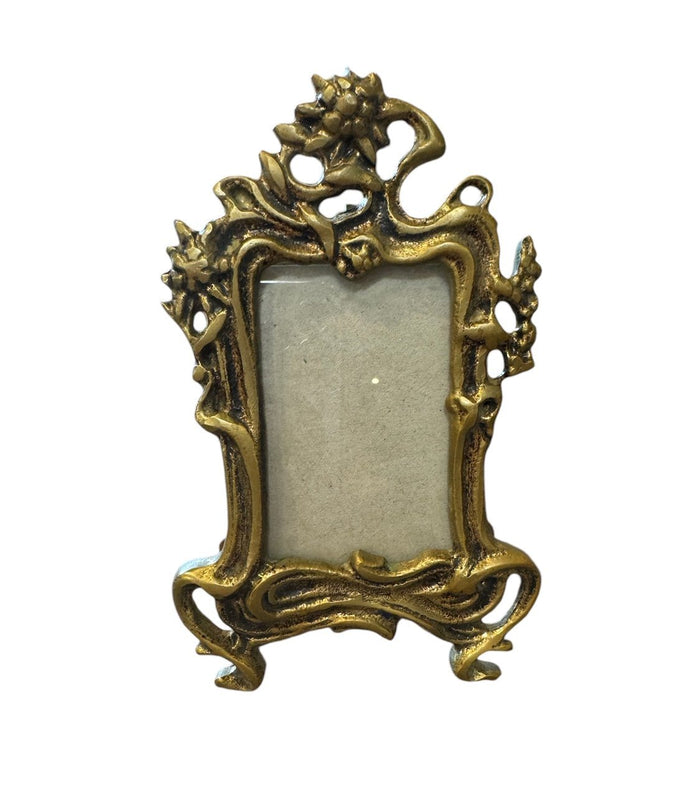 Vintage French Brass Frame