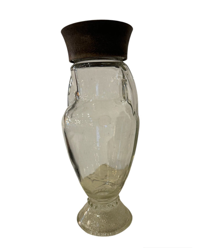 Antique French Glass Apothecary Jar