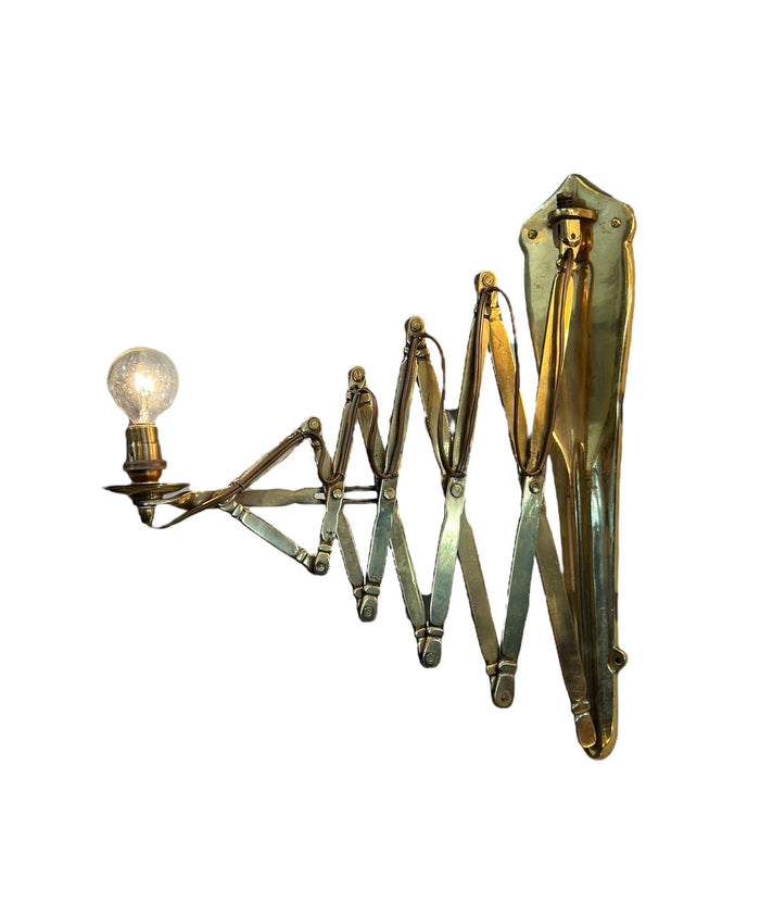 Antique French Brass Ship Light