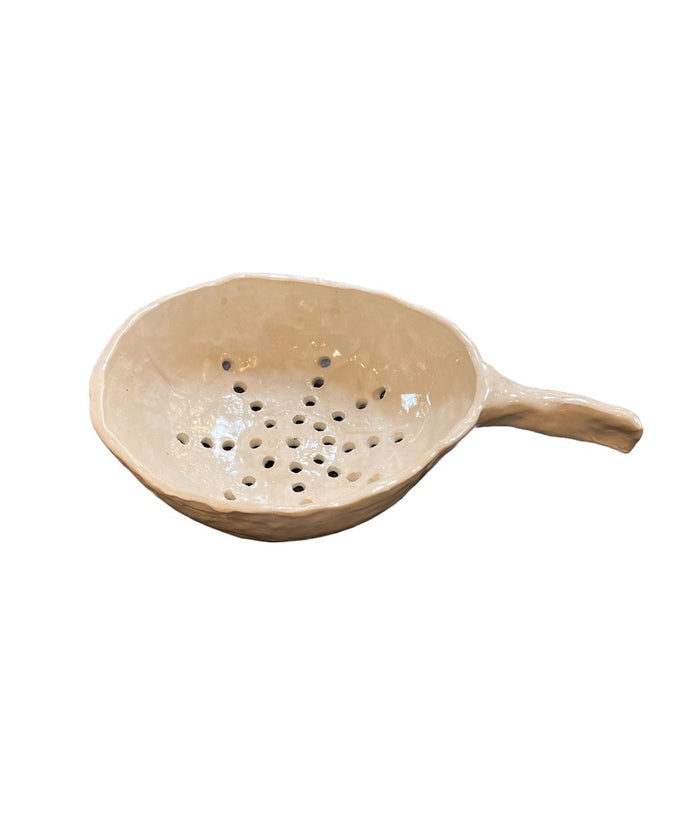 Ceramic Colander with Handle