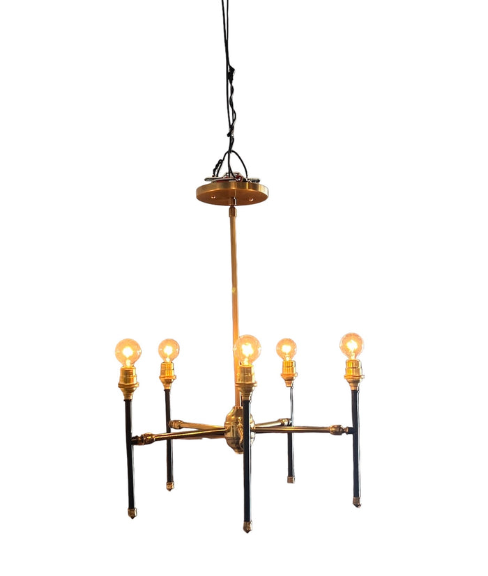 Vintage European 6 Light Chandelier