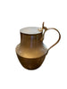 Vintage French Copper Pitcher With Lid