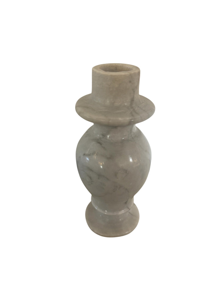 Vintage Marble Candlestick Holders