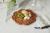Vintage English Bread Board, Medium Scalloped