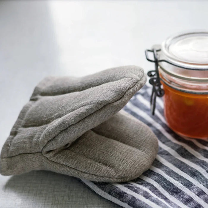 Linen Oven Mitt