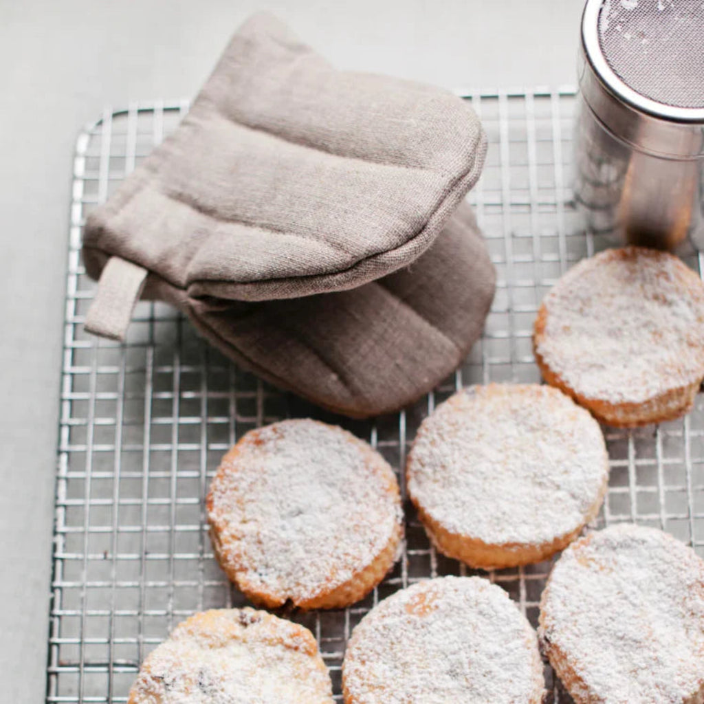 Linen Oven Mitt