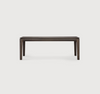 Bok Bench-Varnished Oak Brown