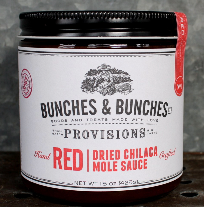Bunches & Bunches Red: Dried Chilaca Mole Sauce