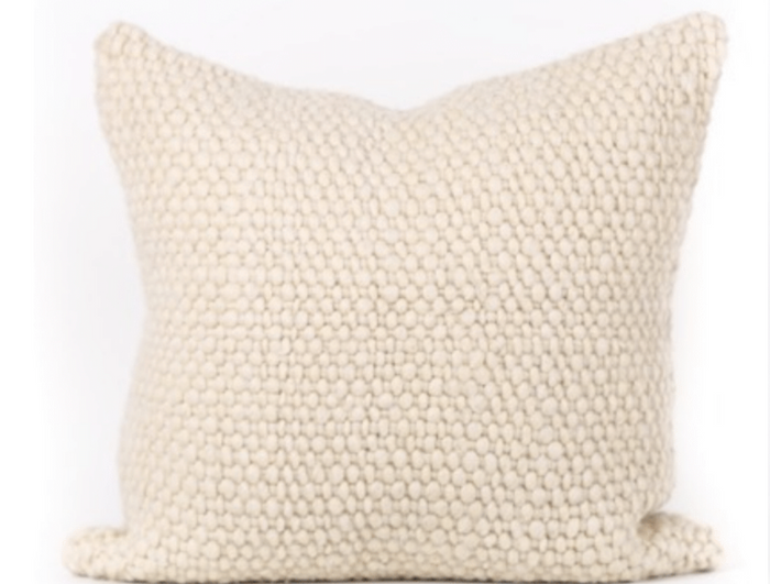 Makun Plot Pillow - White