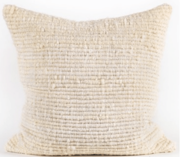 Makun Texturized Pillow -  White