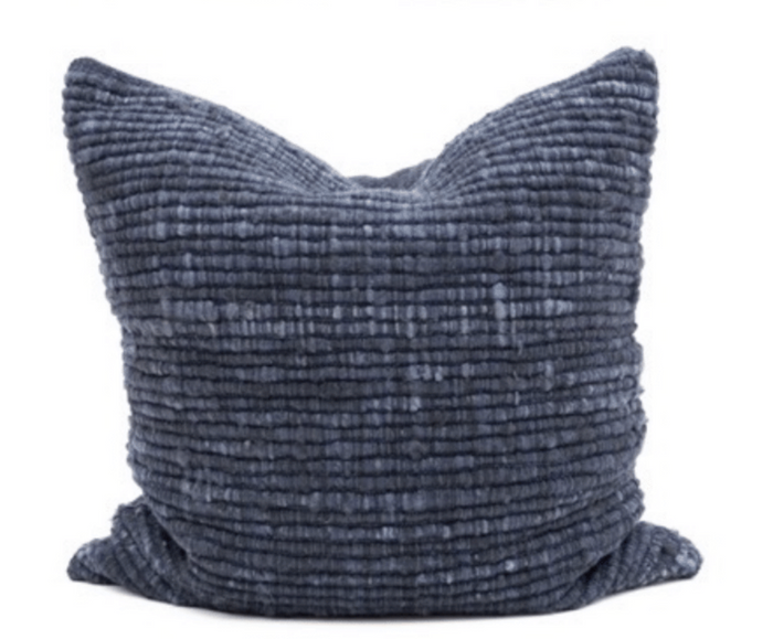 Makun Texturized Pillow - Ocean Blue