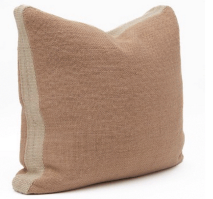 Makun Pillow Cushion - Light Elm Bark/Oatmeal