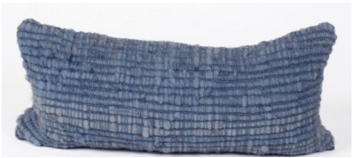 Makun Texturized Lumbar Pillow - Light Blue