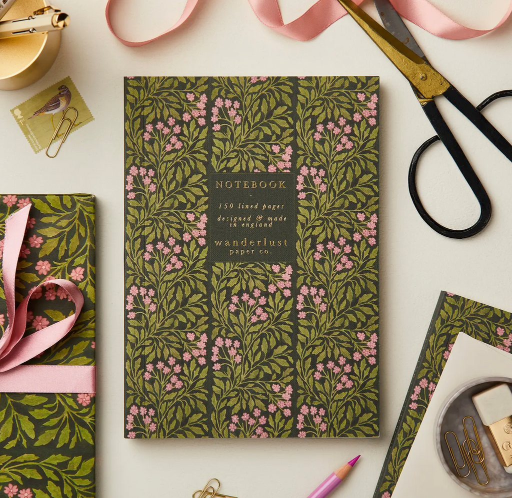 Green Flora Notebook