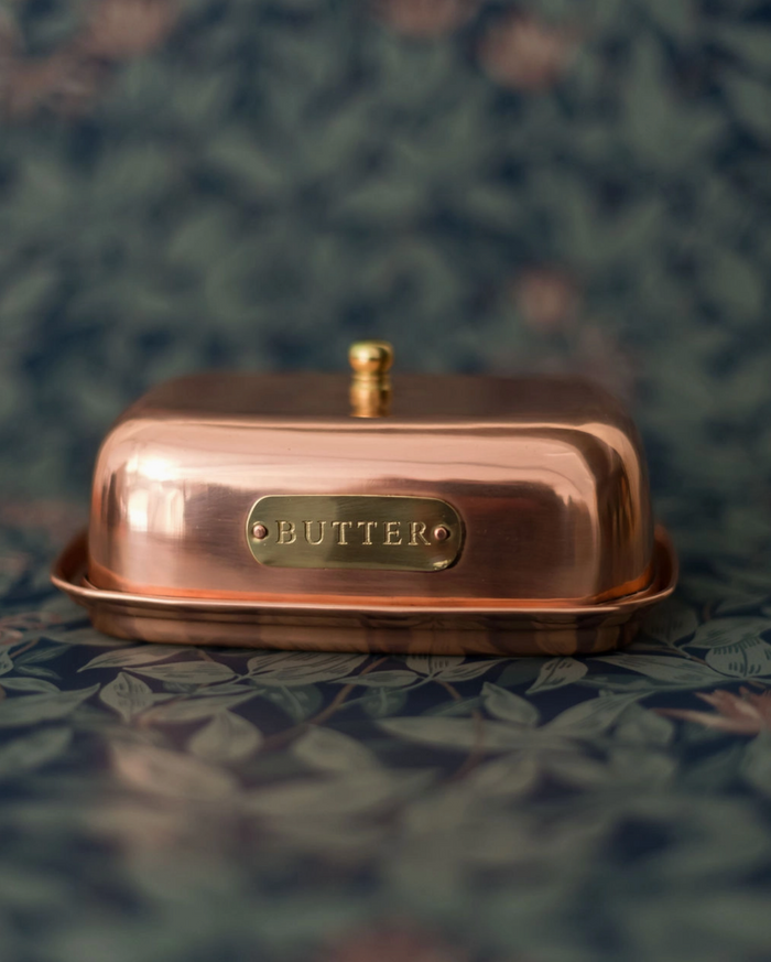 Copper Butter Dish