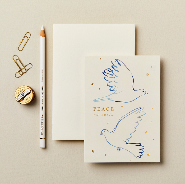 Doves "Peace On Earth" Card