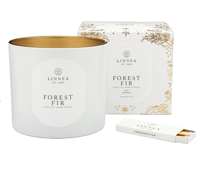 Linnea - Forest Fir 3 Wick Candle