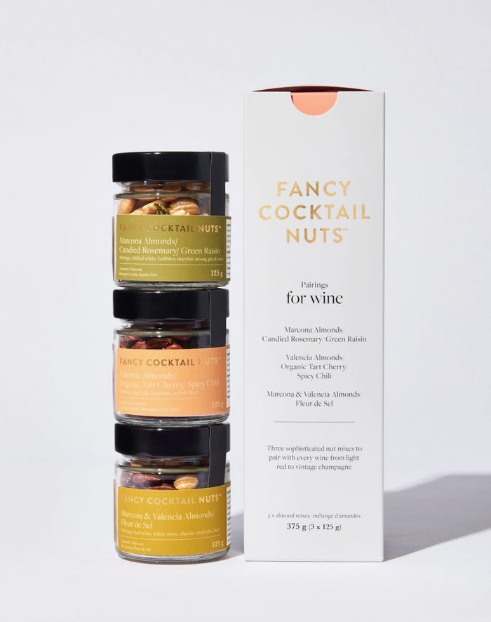 Nut Pairings: Trio For Wine Gift Box