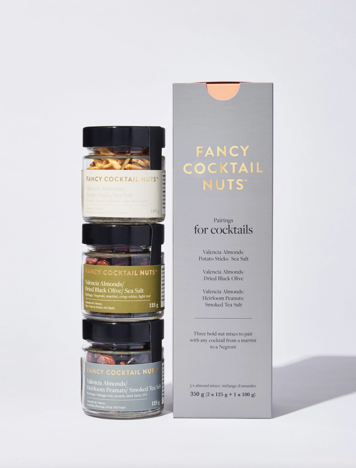 Nut Pairings: Trio For Cocktails Gift Box