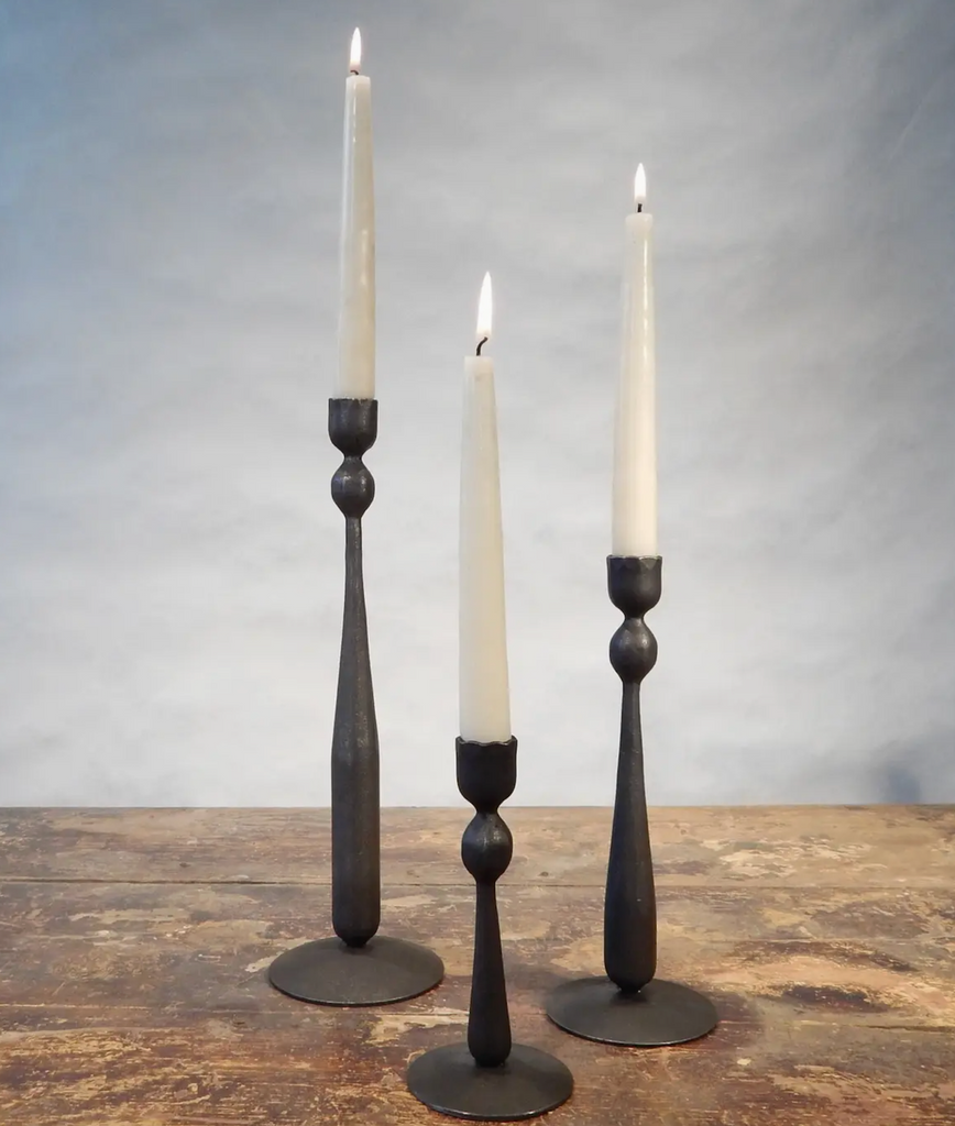 Iron Forged Candle Holder