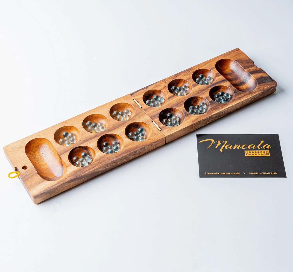 Mancala Mangowood Game Set