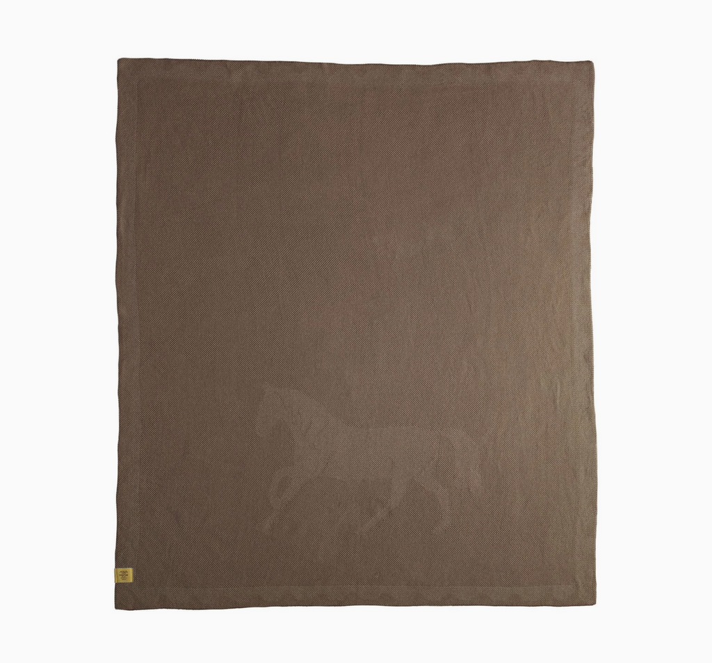 Brown Caballo Throw Blanket