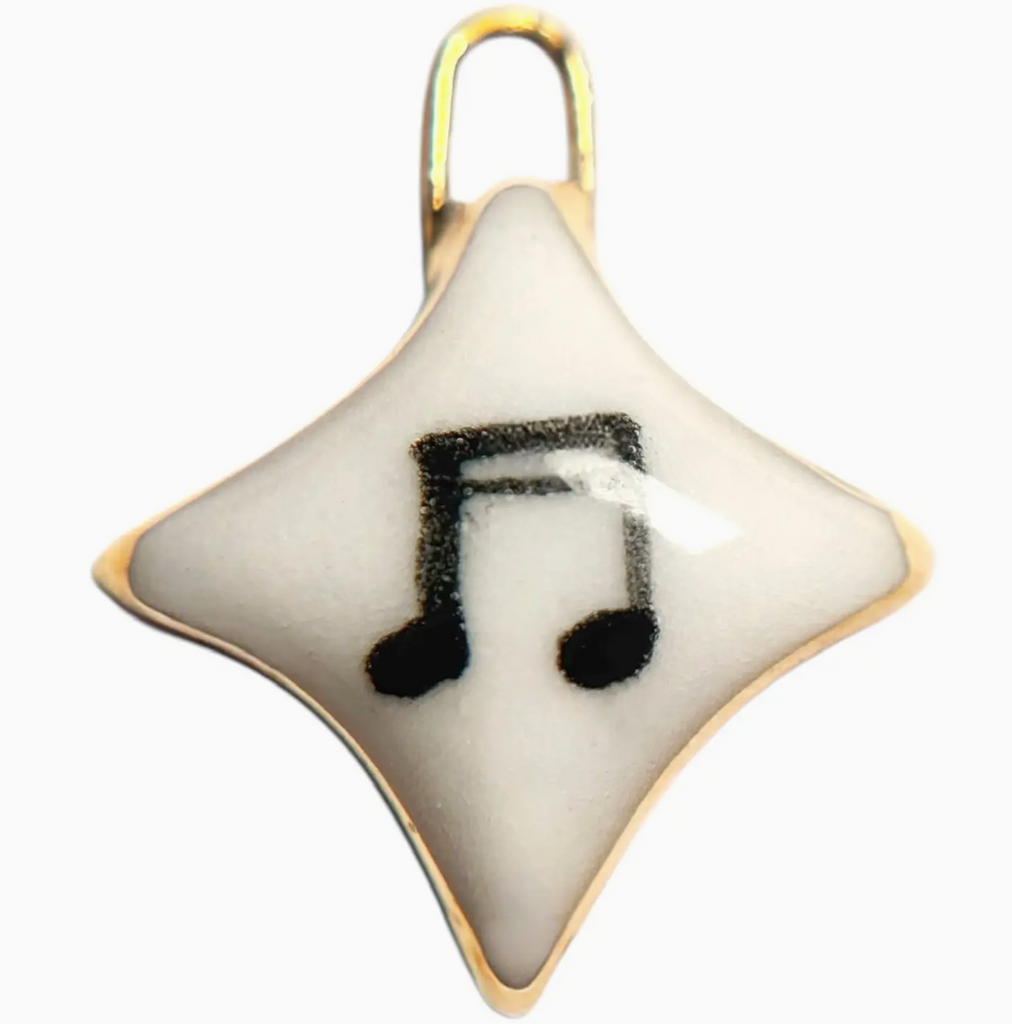 Hand Painted Porcelain Charms