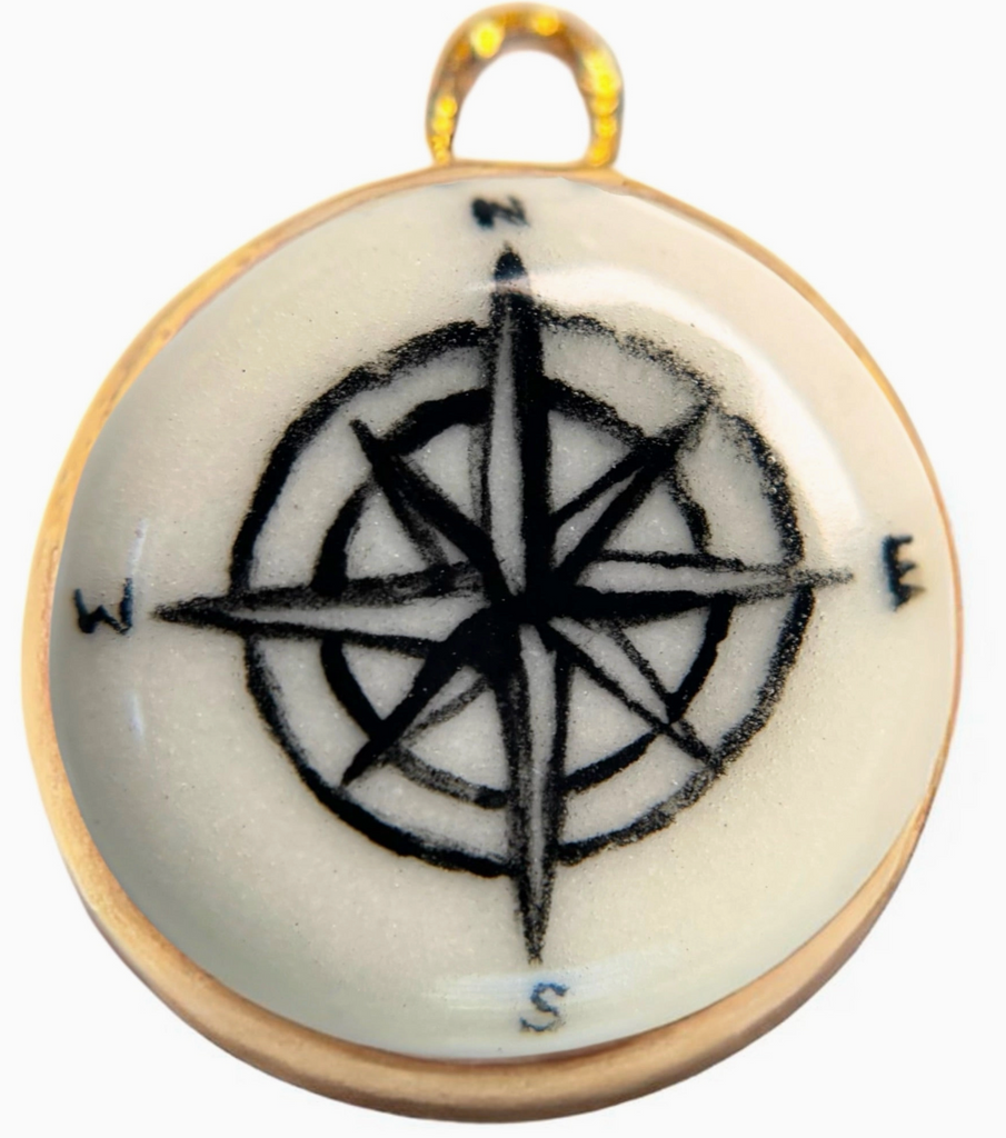 Hand Painted Porcelain Charms