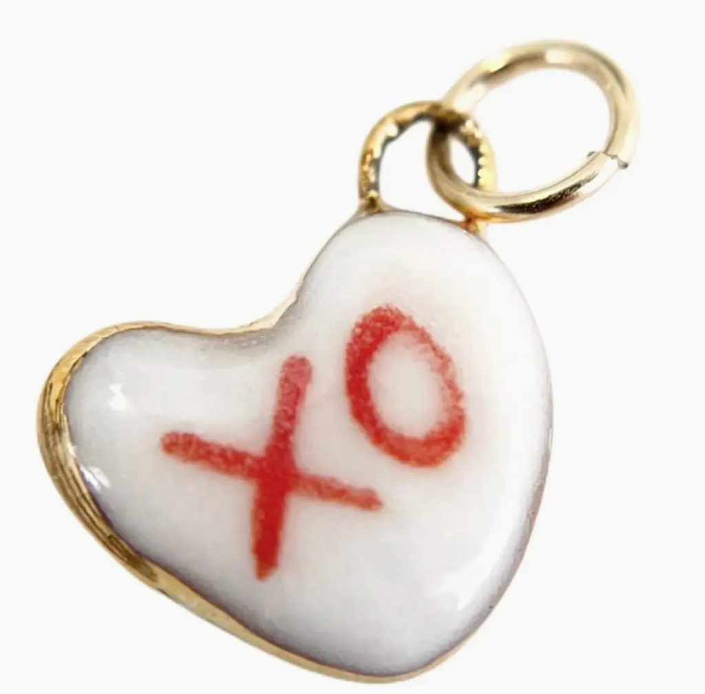 Hand Painted Porcelain Charms