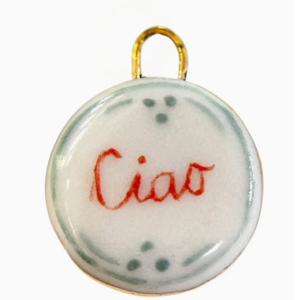 Hand Painted Porcelain Charms