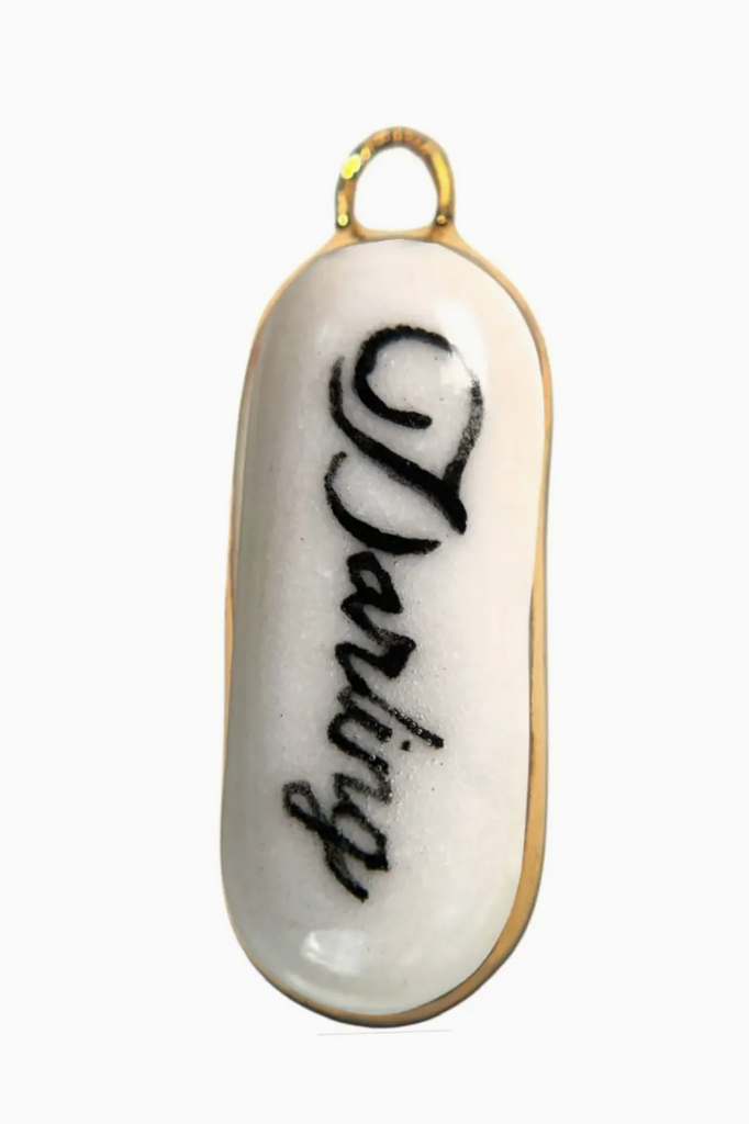 Hand Painted Porcelain Charms