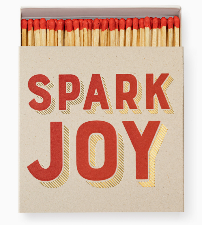 Holiday "Spark Joy" Match Box