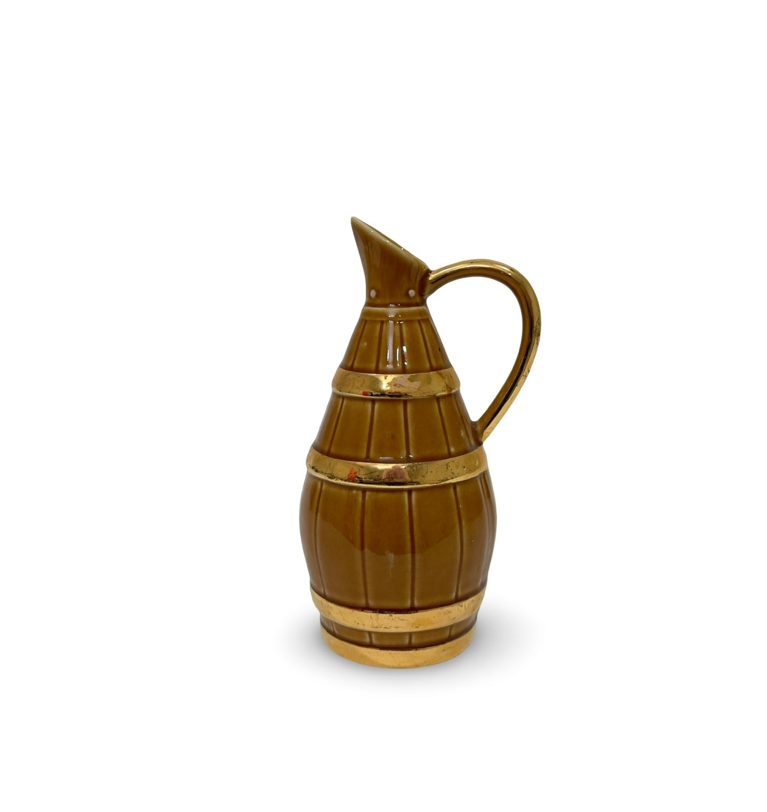 Vintage French Stoneware Pitcher