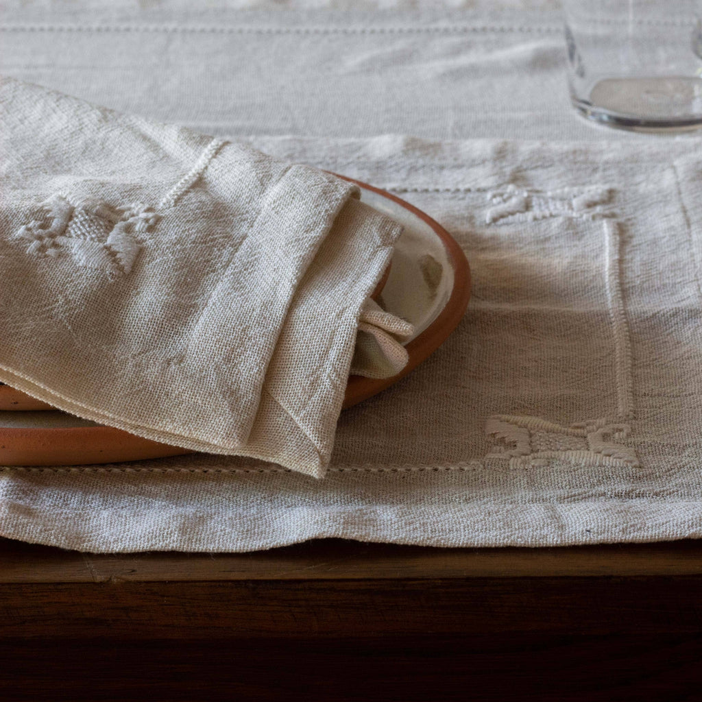 Escudo Handcrafted Cotton Dinner Napkins