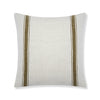 Marseille Stripe Pillow - Olive Natural