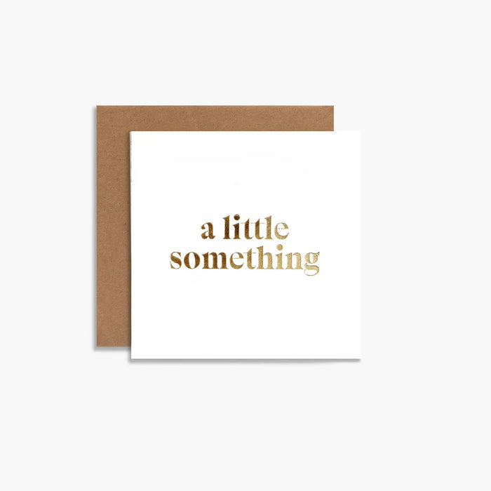 Love Always Card with Gold Foil