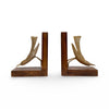 1940’s French Carved Horn Bird Bookends