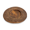 Antique Carved Wood Plate